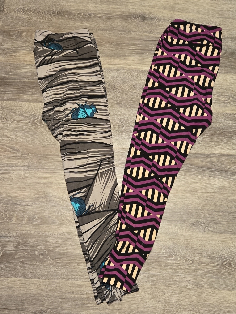 Lot Of 2 Lularoe Halloween Legging TC